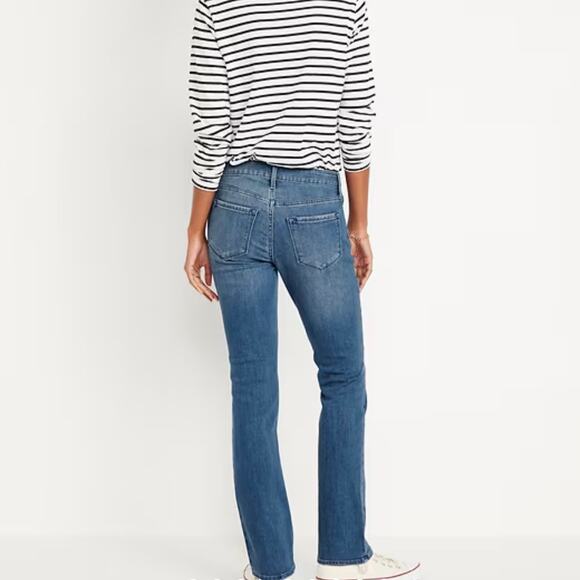 Old Navy Mid-Rise Wow Boot-Cut Denim Jeans Size 10 - Picture 2 of 10